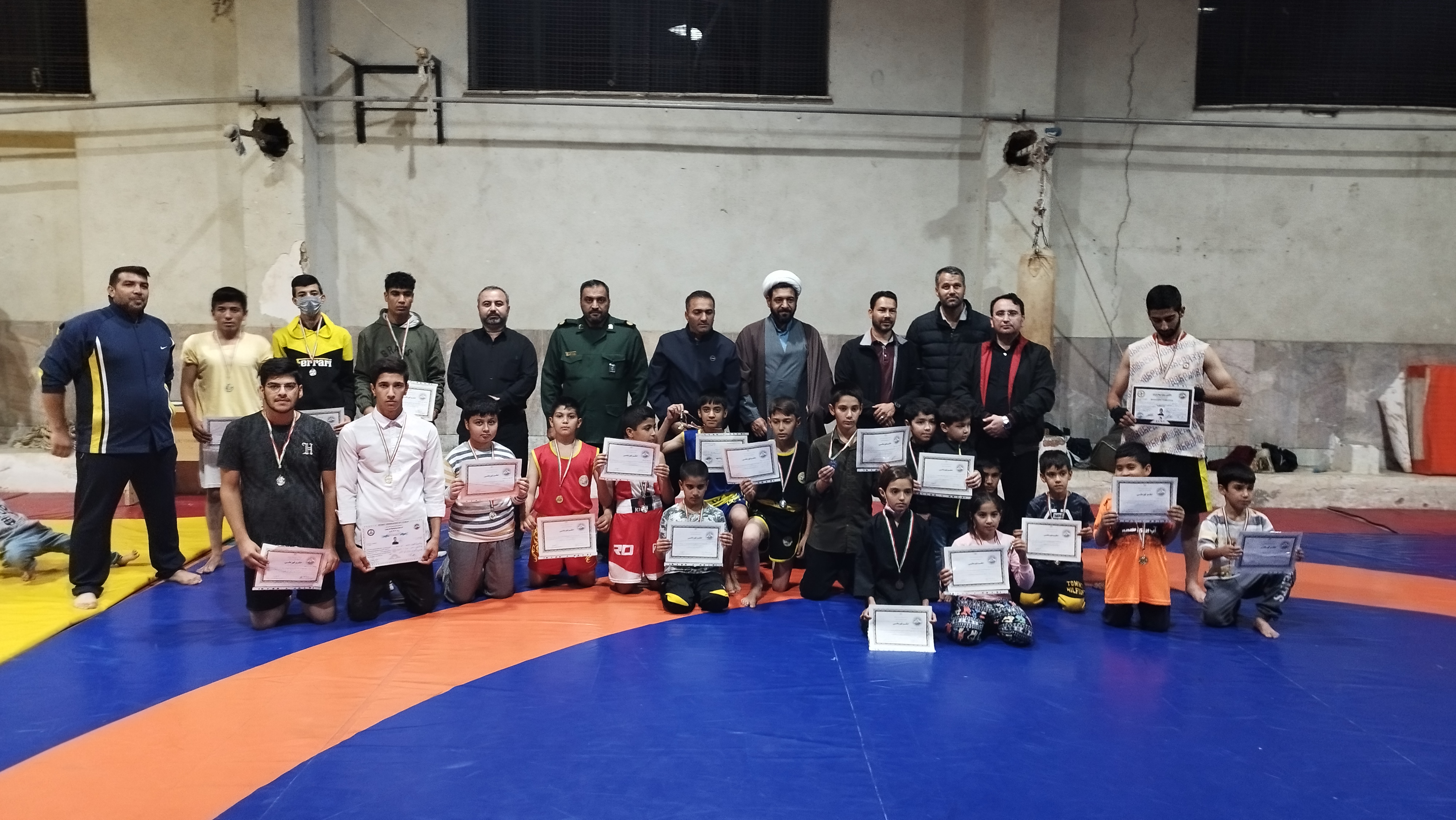 برگزاری مسابقه رزمی جام شهید سلیمانی با حضور 50 ورزشکار در رازو جرگلان,
